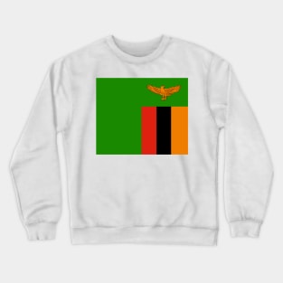 Zambia Flag Crewneck Sweatshirt